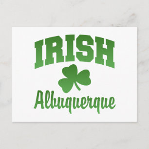 Carte postale irlandaise Albuquerque
