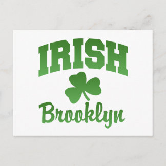 Carte postale irlandaise Brooklyn