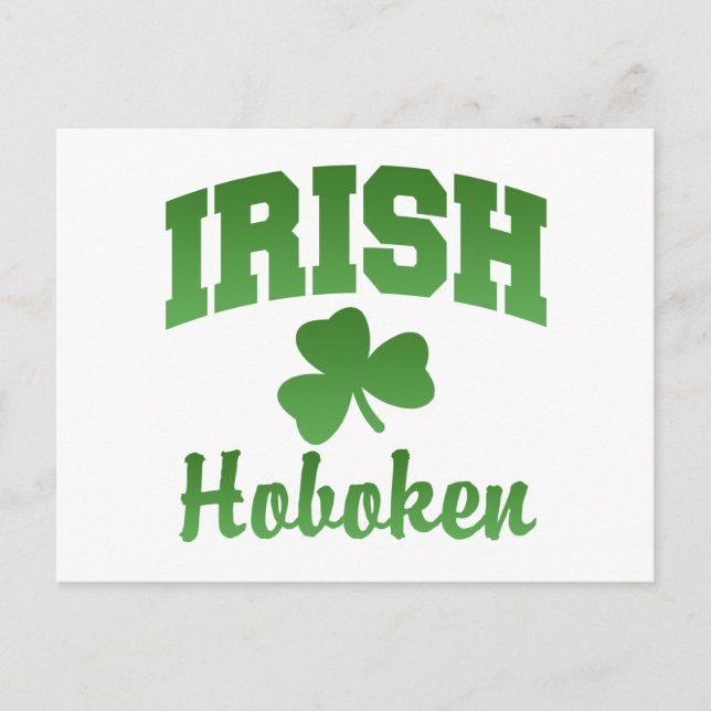 Carte postale irlandaise Hoboken (Devant)