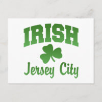 Carte postale irlandaise Jersey City