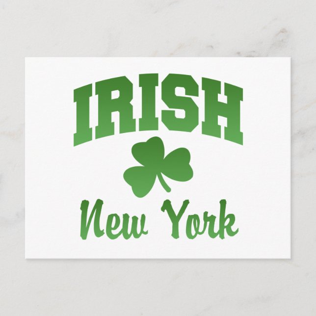 Carte postale irlandaise New York (Devant)