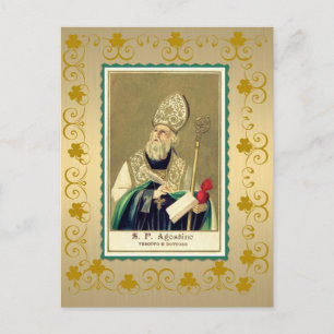 Carte postale irlandaise St. Patrick's Day avec Sh