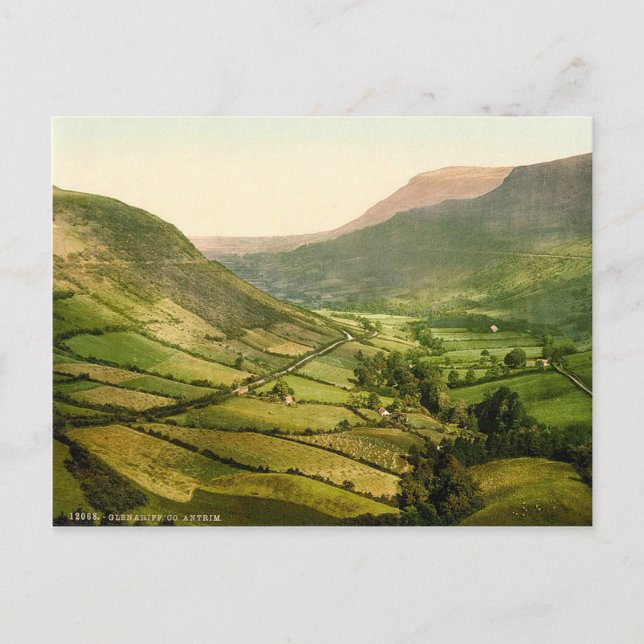 Carte Postale Irlande Comté d'Antrim Scène vintage (Devant)