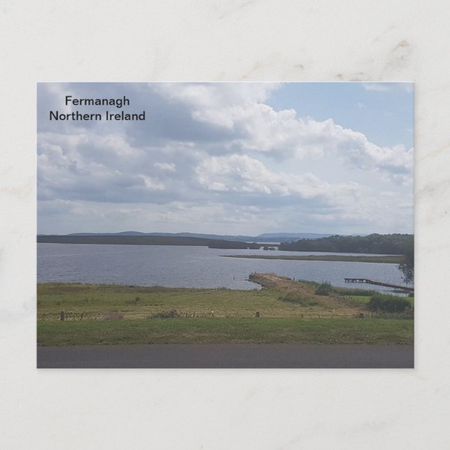 Carte Postale Irlande du Nord, Lough Erne, Co. Fermanagh (Devant)