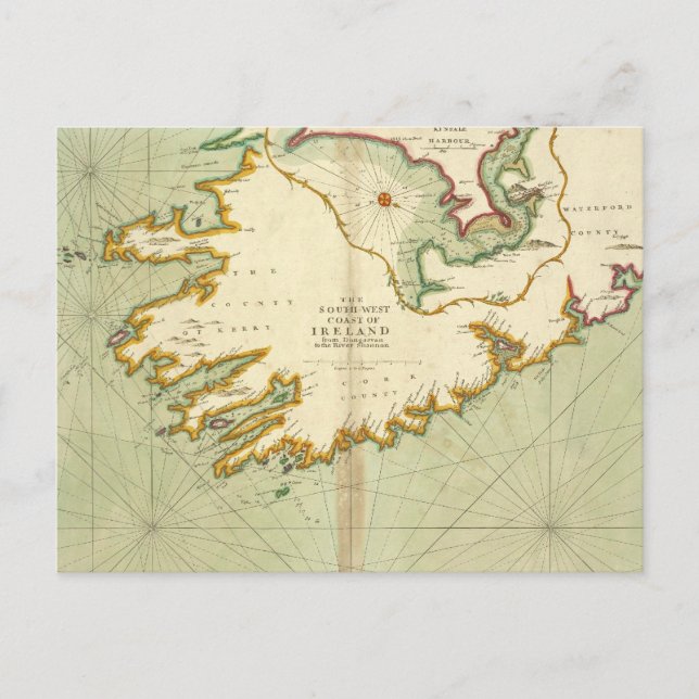 Carte Postale Irlande du Sud par Thornton (Devant)