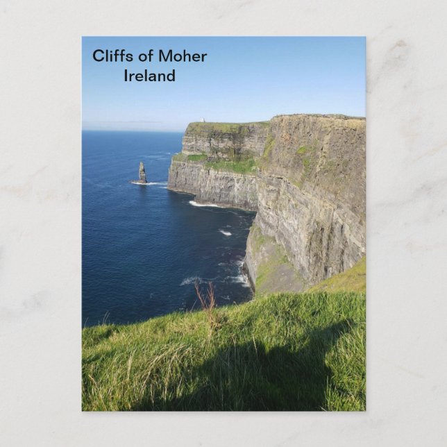 Carte Postale Irlande, Falaises de Moher, Co. Clare, Irlande (Devant)