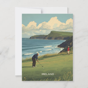 Carte Postale Irlande Golf