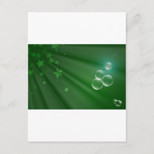 Carte Postale Irlande Green Motif Art Peace Love Destiny