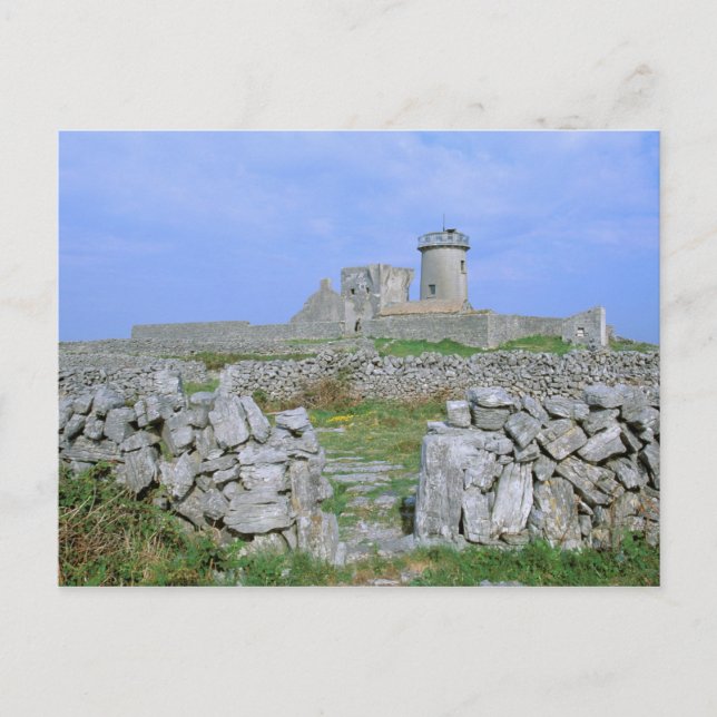 Carte Postale Irlande, Inishmore, Aran Island, Dun Aengus Fort (Devant)