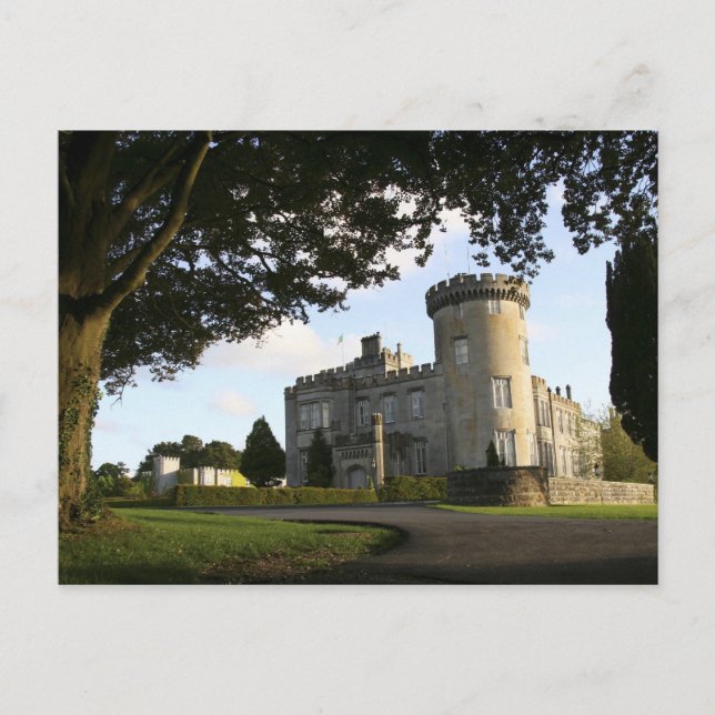 Carte Postale Irlande, l'entrée latérale du château de Dromoland (Devant)