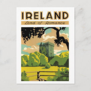 Carte Postale Irlande vintage -