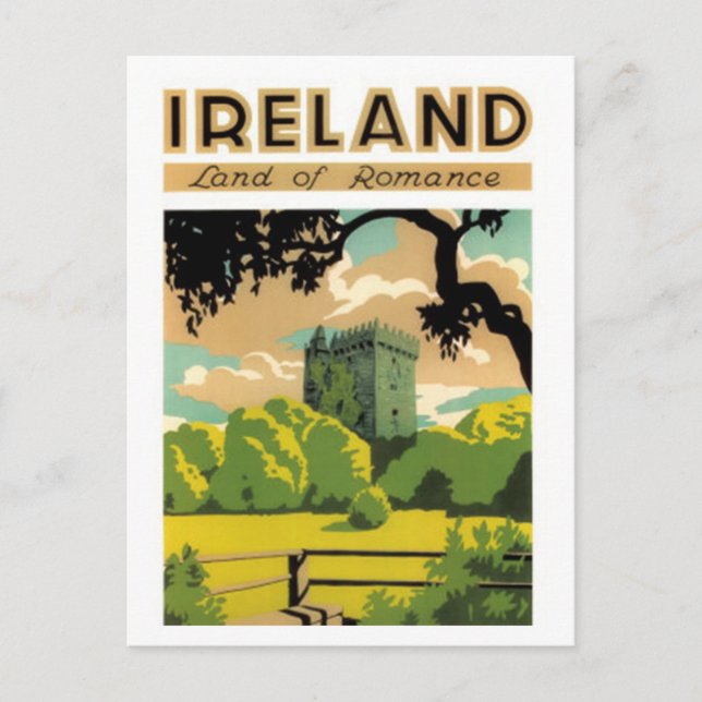 Carte Postale Irlande vintage - (Devant)