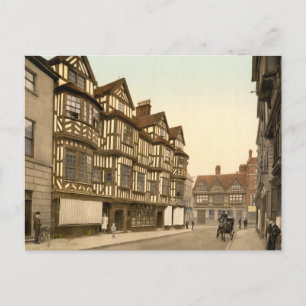 Carte Postale Irlande's Mansion Shrewsbury, Shropshire, Angleter