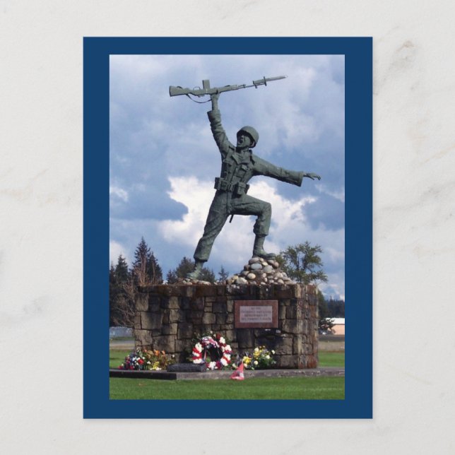 Carte Postale Iron Mike at Fort Lewis (Devant)