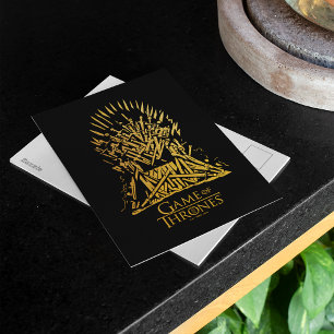 Carte Postale Iron Throne Icon