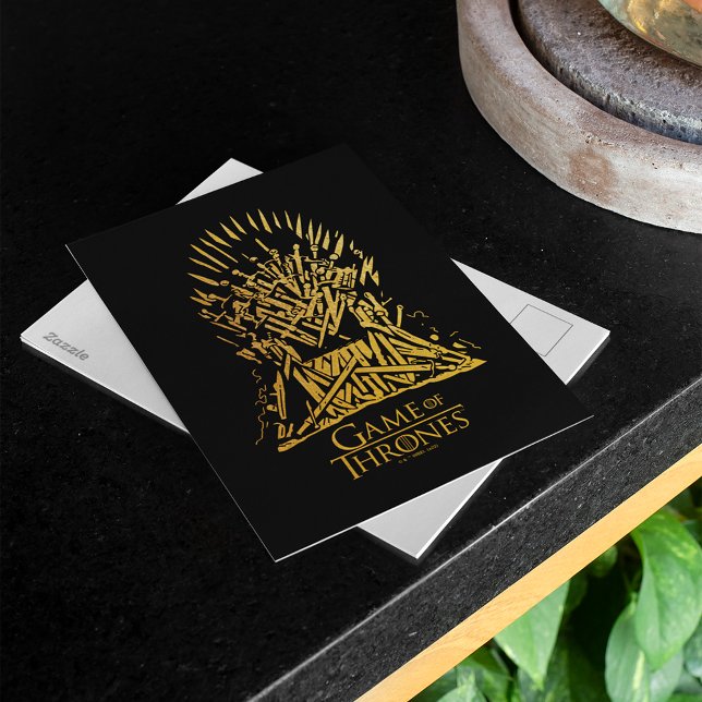 Carte Postale Iron Throne Icon (Créateur téléchargé)