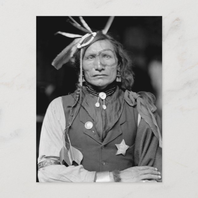 Carte Postale Iron White Man : 1900 (Devant)