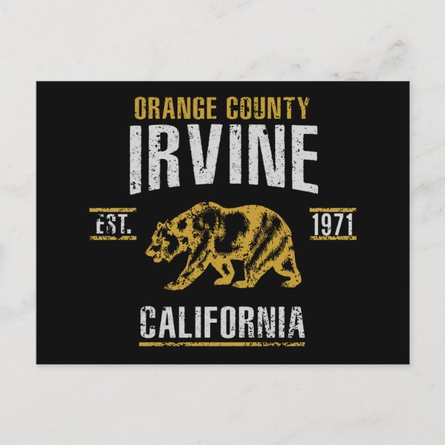 Carte Postale Irvine (Devant)