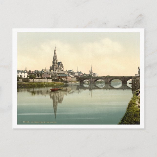 Carte Postale Irvine, Ayrshire, Écosse (Devant)