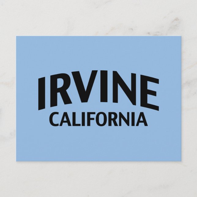 Carte Postale Irvine Californie (Devant)