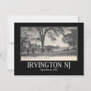 Carte Postale Irvington NJ Essex Country Speedway 1910
