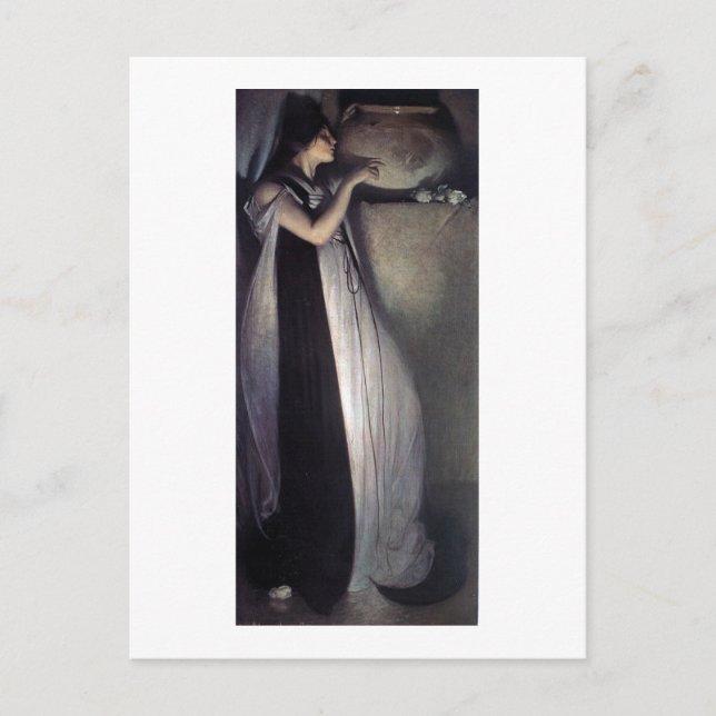 Carte Postale Isabella et le Pot de Basil (Devant)