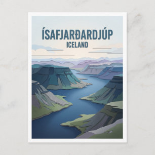 Carte Postale Ísafjarðardjúp Ísafjörður Islande