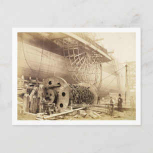 Carte Postale Isambard Kingdom Brunel (1806-59) à côté du 'Grea