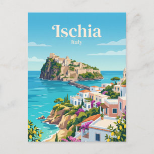 Carte Postale Ischia, Italie