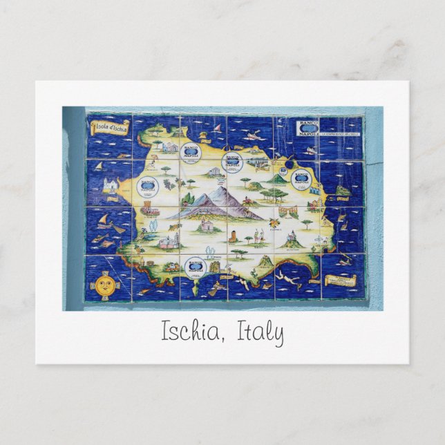 Carte postale Ischia, Italie (Devant)