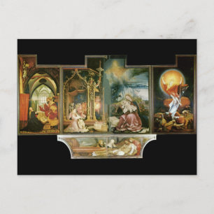 Carte Postale Isenheimer Altar, Mathis Gothart Grünewald