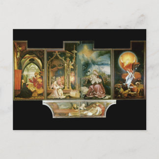 Carte Postale Isenheimer Altar, Mathis Gothart Grünewald