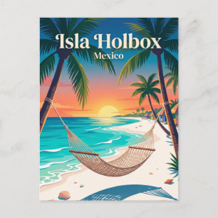 Carte Postale Isla Holbox Mexique