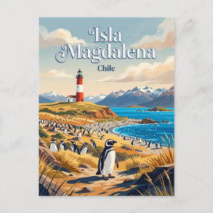 Carte Postale Isla Magdalena Chili