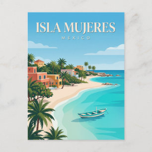 Carte Postale Isla Mujeres Mexique