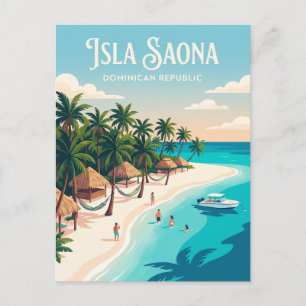 Carte Postale Isla Saona République dominicaine