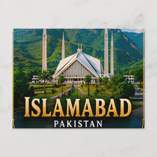 Carte Postale Islamabad Pakistan, Porte de l'Himalaya 🏔️