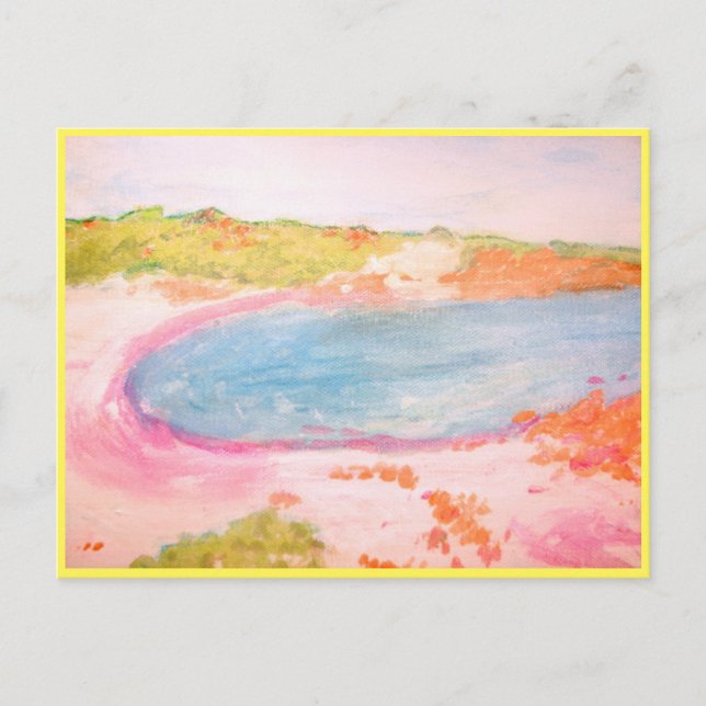 Carte Postale Island Beach (Devant)