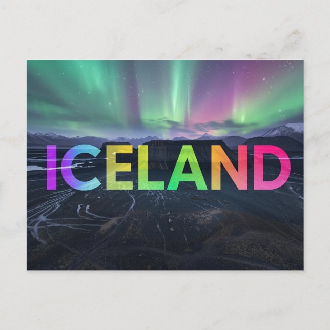 Carte Postale Islande (Devant)