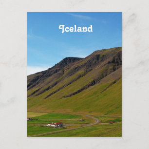 Carte Postale Islande au printemps