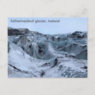 Carte Postale Islande - Glacier Sólheimajökull (A)