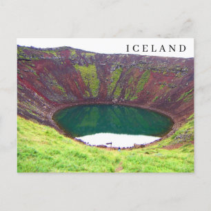 Carte postale Islande Kerid Crater