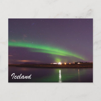 Carte postale Islande — Lumières du Nord / Aurora