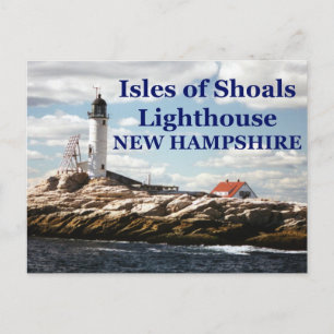 Carte Postale Isles of Shoals Lighthouse, New Hampshire Postcard