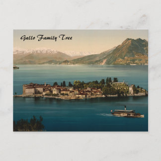 Carte Postale Isola Bella III, Lac Majeur, Piémont, Italie