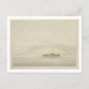Carte Postale Isola Madre, Lago Maggiore, c.1781 (avec graphique