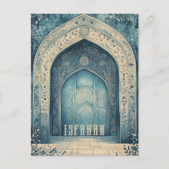 Carte Postale Ispahan Iran Travel (Devant)