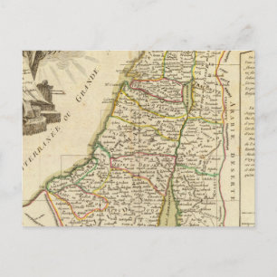 Carte Postale Israël et la Palestine 3