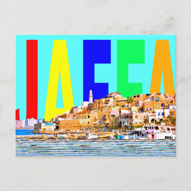 Carte Postale Israël Jaffa (Devant)