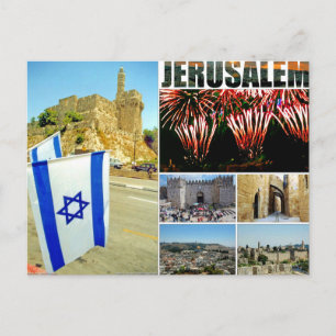 Carte Postale Israël Jérusalem